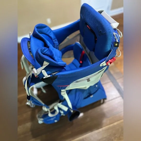 Osprey poco plus Blue Child Carrier Backpack - Picture 3 of 8